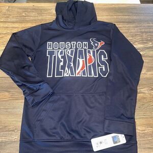 New NFL Houston Texans Youth Boy's Pullover Hoodie Sweatshirt - Size L(12/14). U